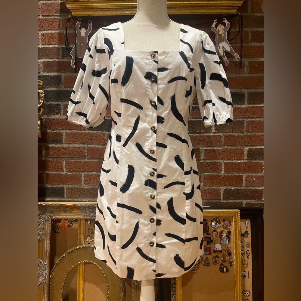 Black and White Dress